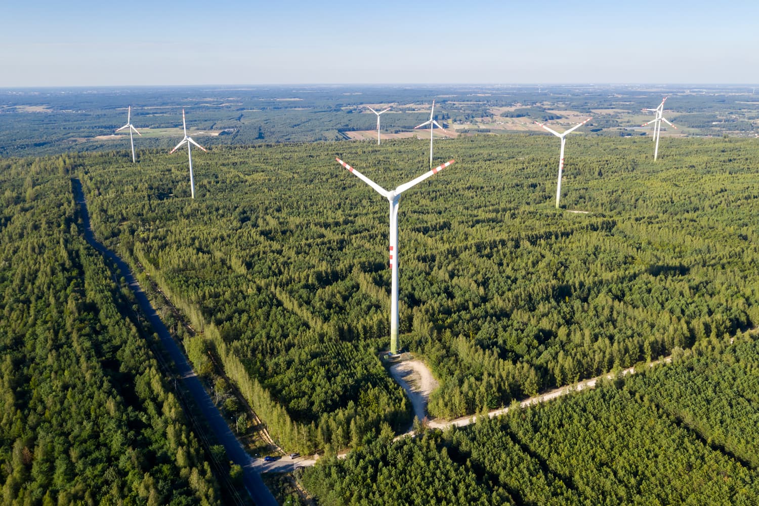 Windpark im Nordharz